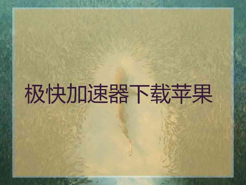 极快加速器下载苹果