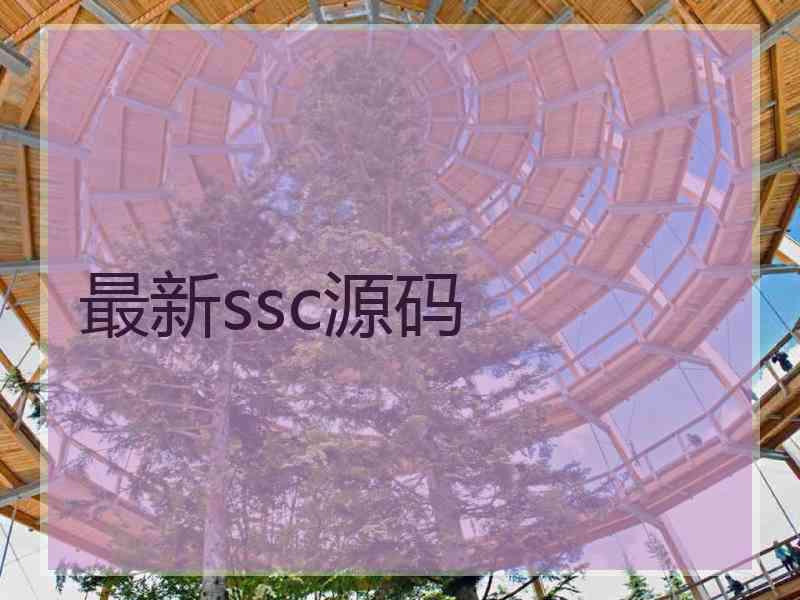 最新ssc源码