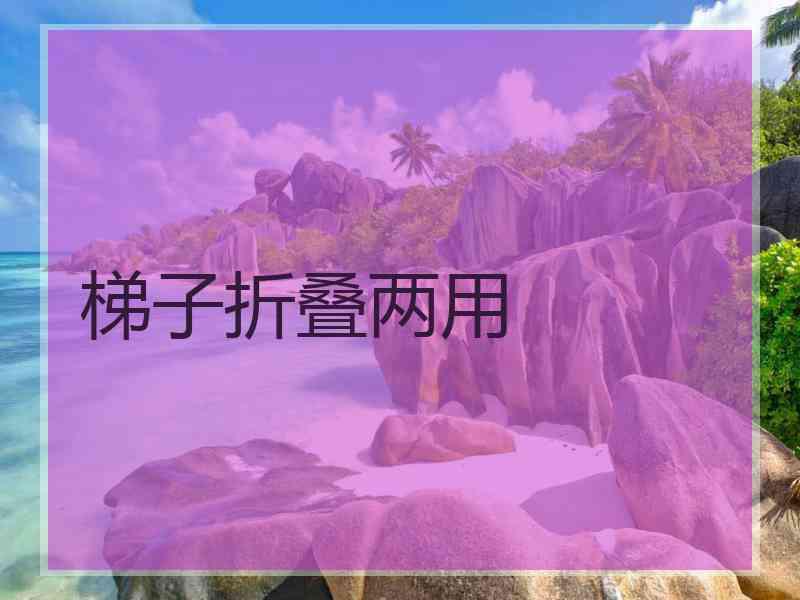 梯子折叠两用