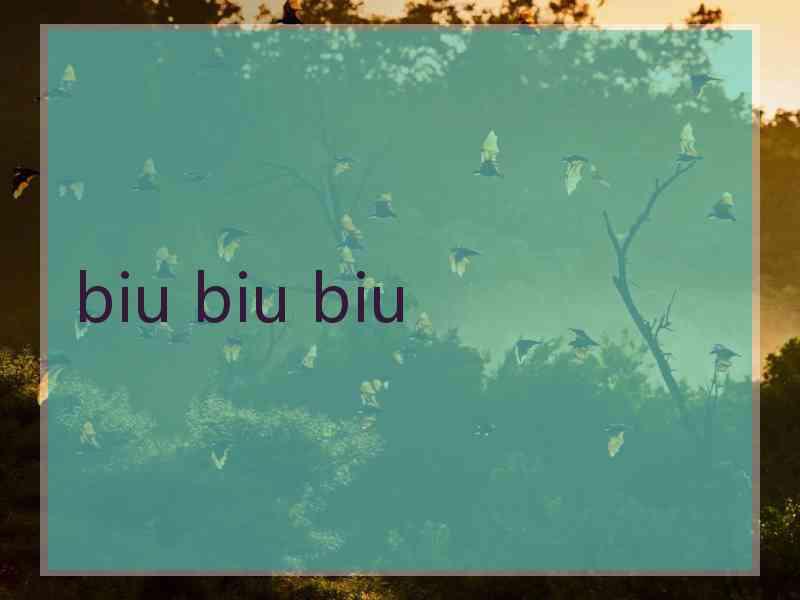 biu biu biu