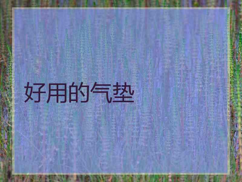 好用的气垫