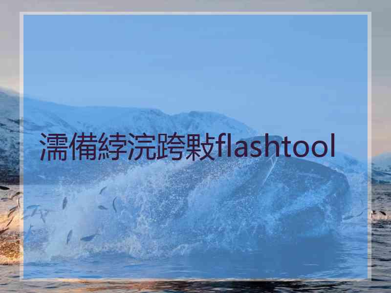 濡備綍浣跨敤flashtool