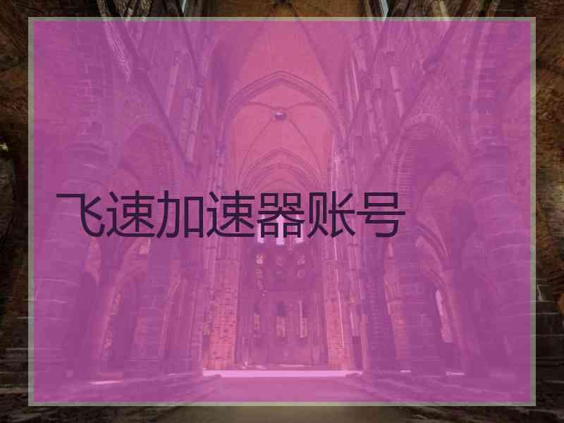 飞速加速器账号