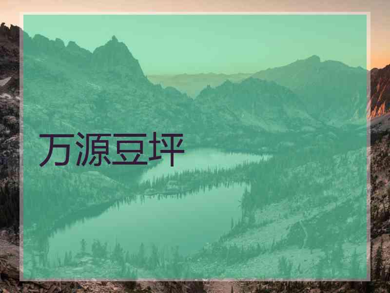 万源豆坪