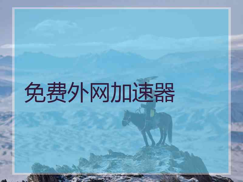 免费外网加速器