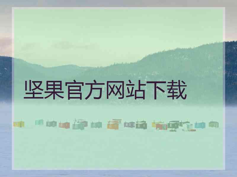 坚果官方网站下载
