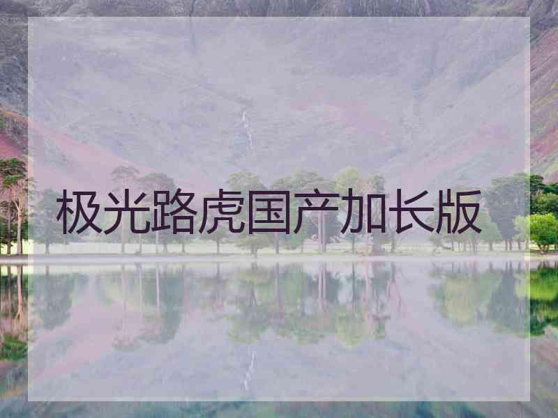极光路虎国产加长版