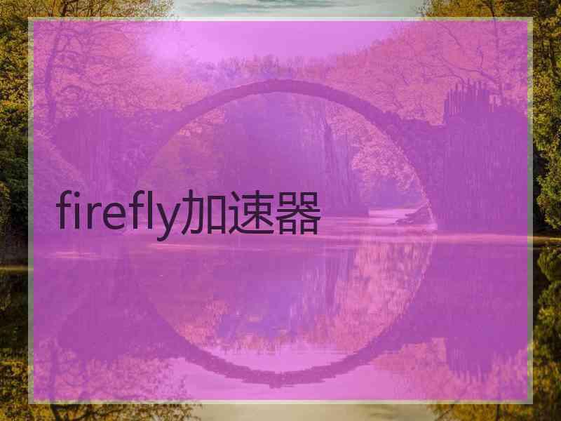 firefly加速器