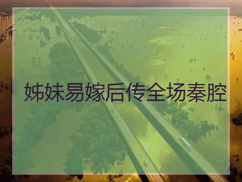 姊妹易嫁后传全场秦腔