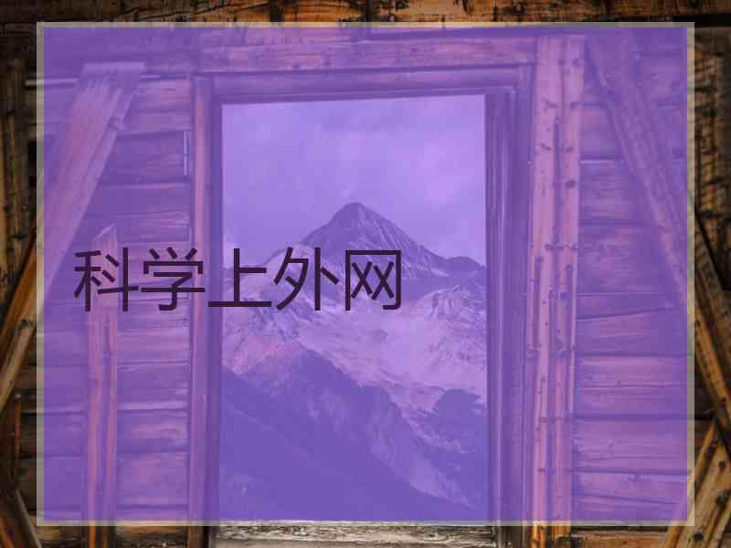 科学上外网
