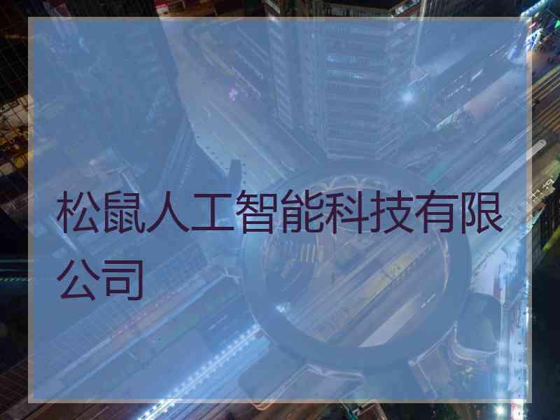 松鼠人工智能科技有限公司