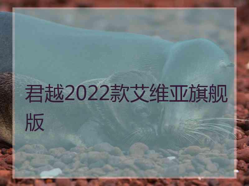 君越2022款艾维亚旗舰版