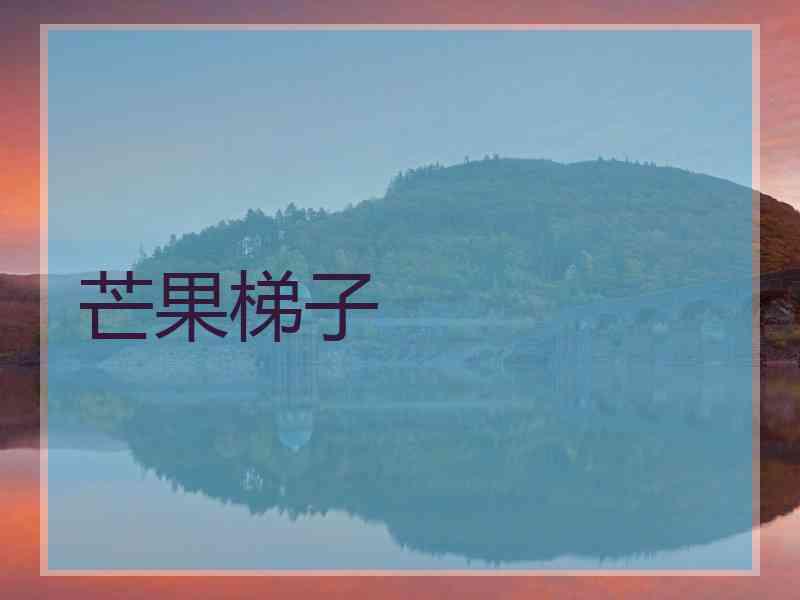芒果梯子