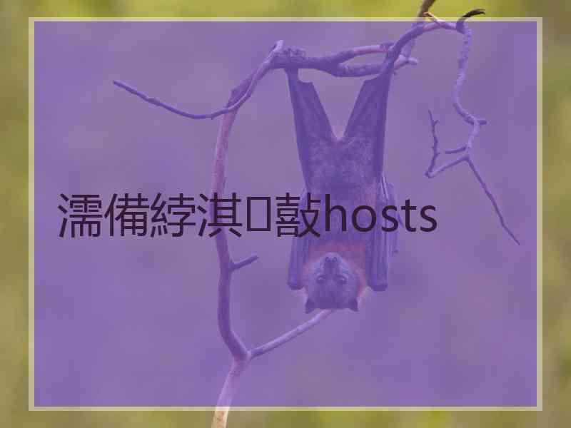 濡備綍淇敼hosts
