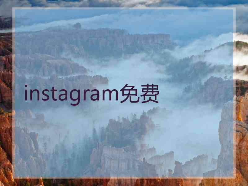 instagram免费