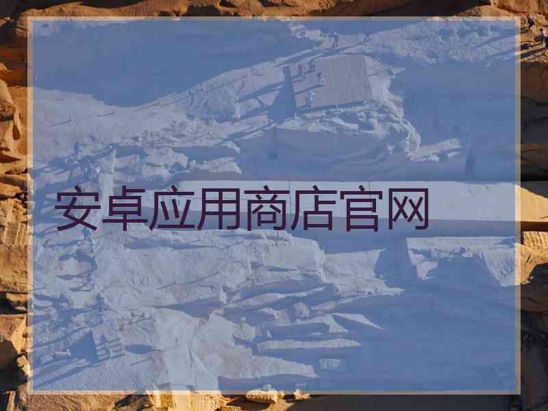 安卓应用商店官网