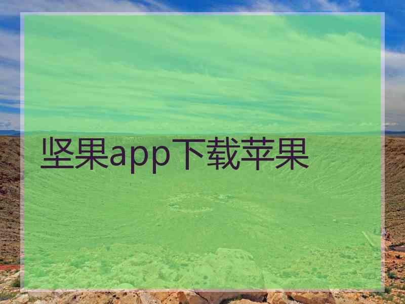 坚果app下载苹果