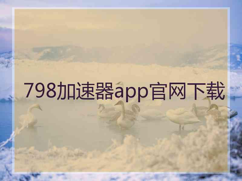 798加速器app官网下载