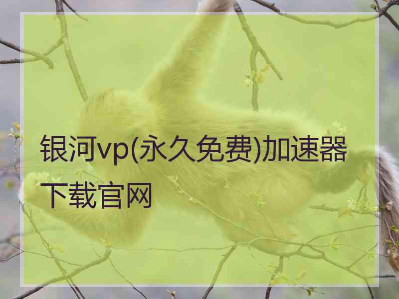 银河vp(永久免费)加速器下载官网