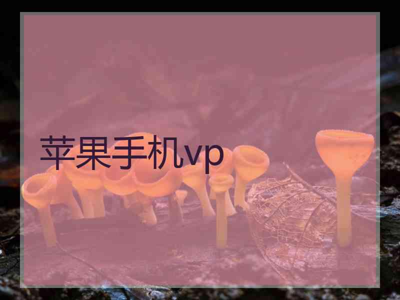 苹果手机vp