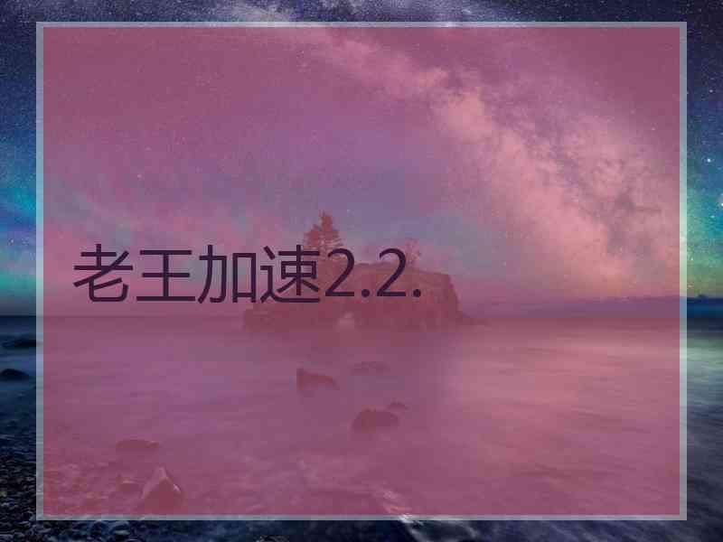 老王加速2.2.