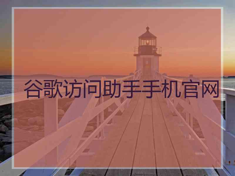 谷歌访问助手手机官网