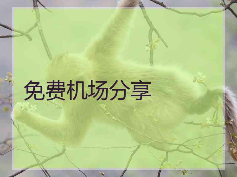 免费机场分享