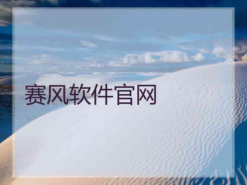 赛风软件官网