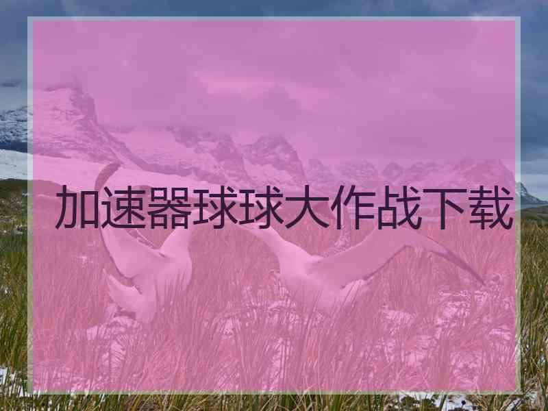 加速器球球大作战下载