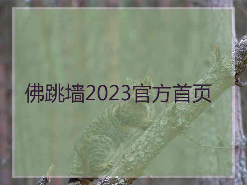 佛跳墙2023官方首页
