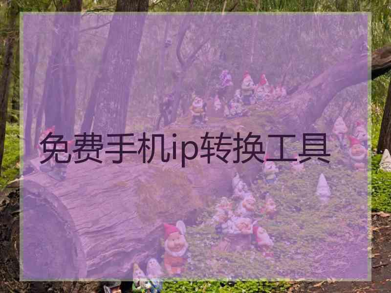 免费手机ip转换工具
