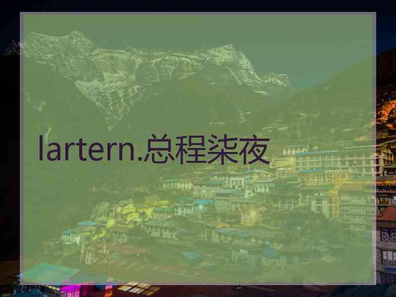 lartern.总程柒夜