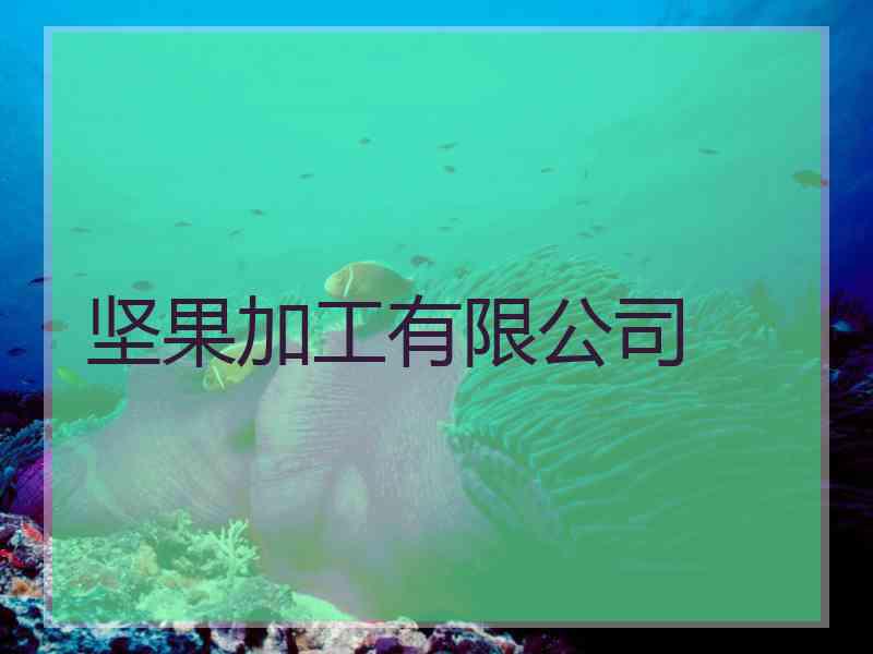 坚果加工有限公司