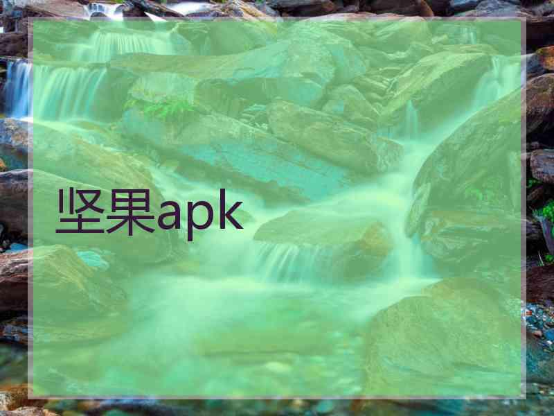 坚果apk