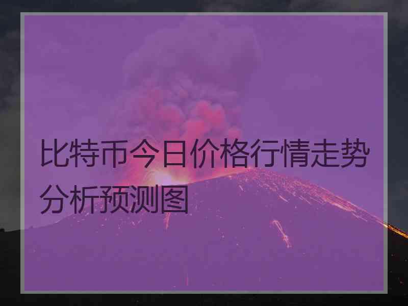 比特币今日价格行情走势分析预测图