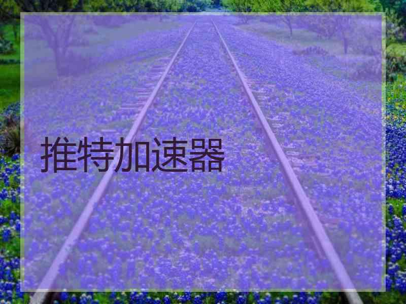 推特加速器