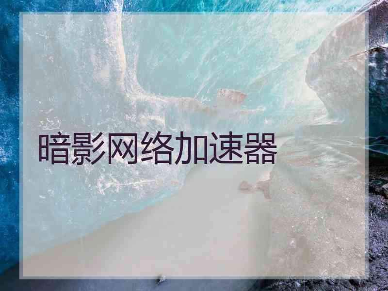 暗影网络加速器