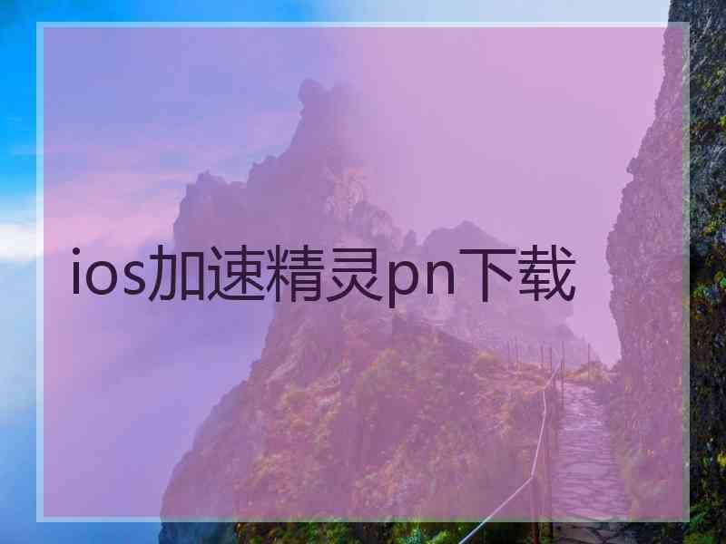 ios加速精灵pn下载