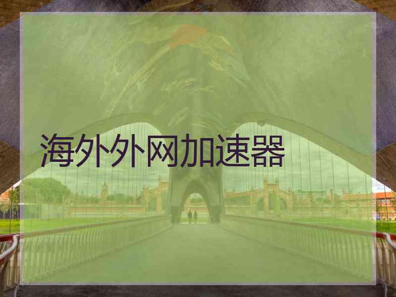 海外外网加速器