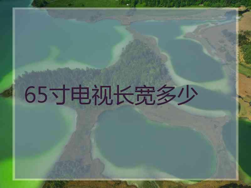 65寸电视长宽多少