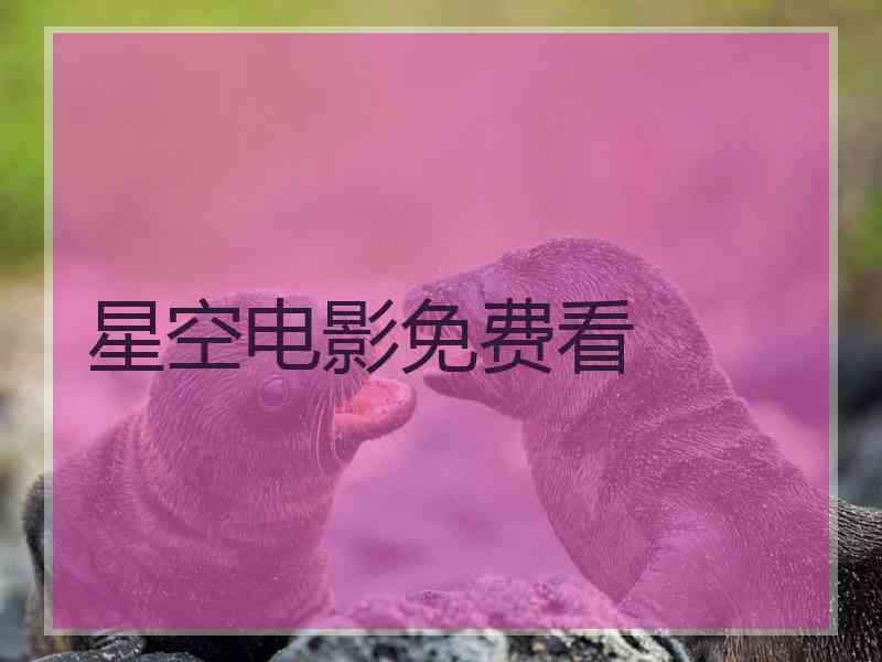 星空电影免费看