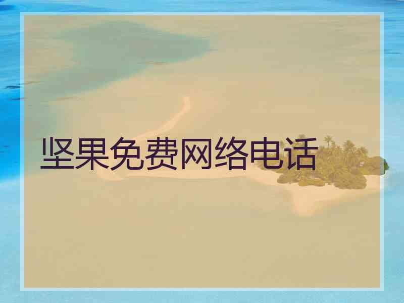 坚果免费网络电话