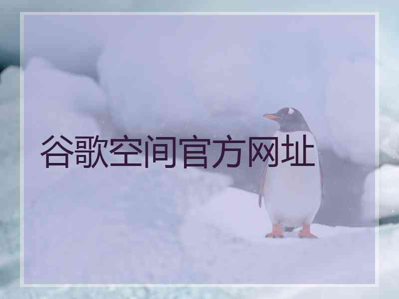 谷歌空间官方网址
