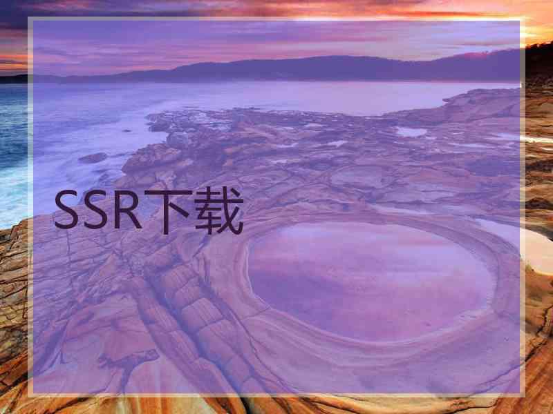 SSR下载