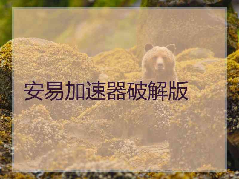 安易加速器破解版