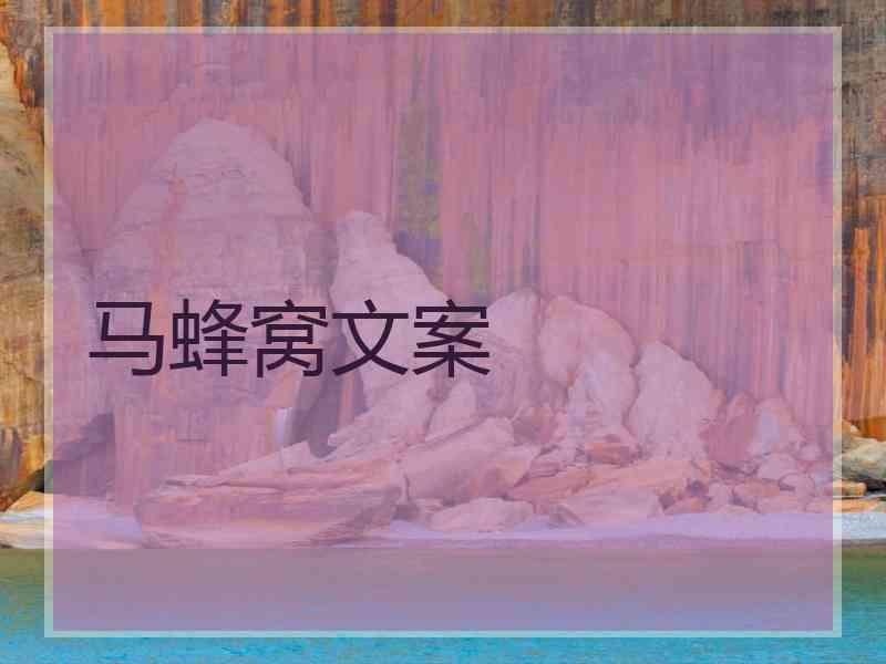 马蜂窝文案