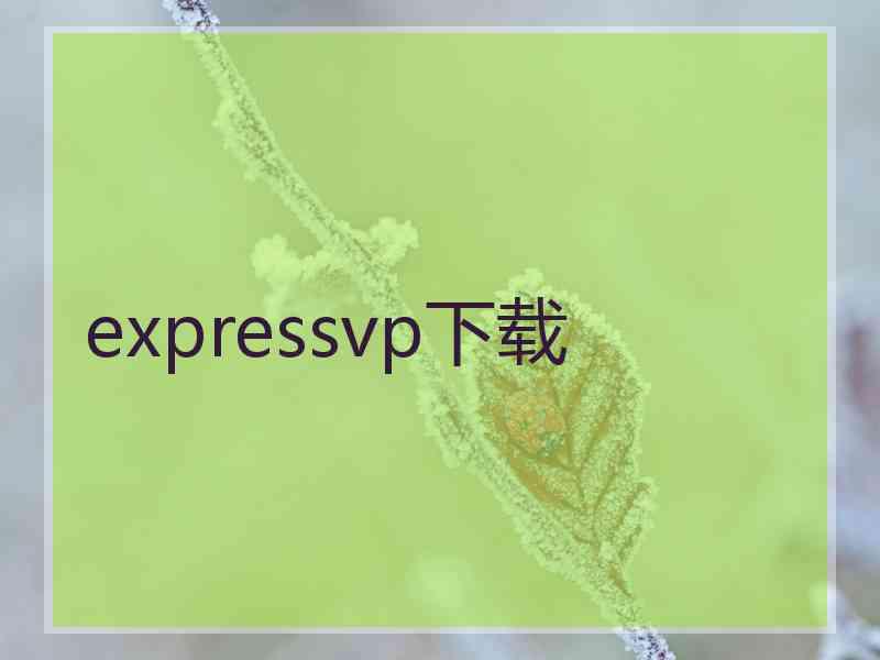expressvp下载