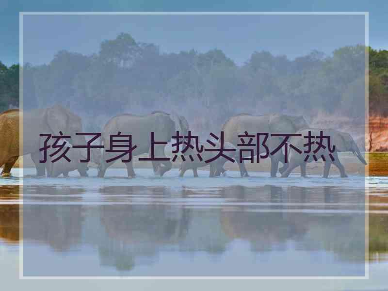 孩子身上热头部不热