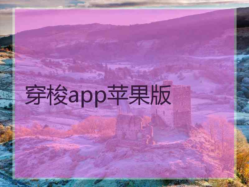 穿梭app苹果版
