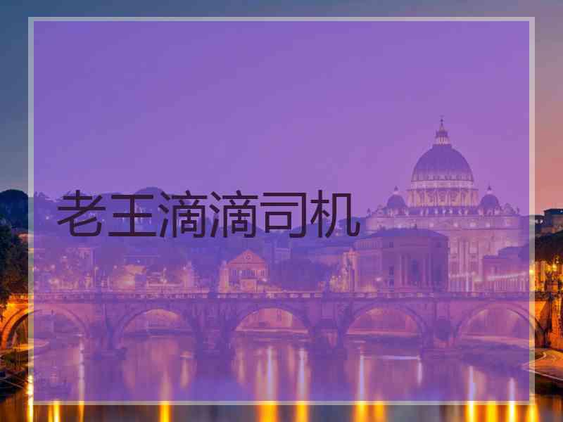 老王滴滴司机